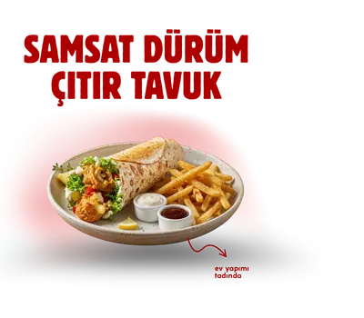 Samsat dürüm çıtır tavuk