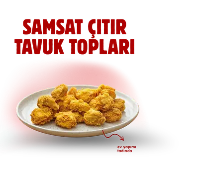 Samsat çıtır tavuk topları
