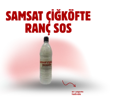 Samsat çiğköfte ranç sos