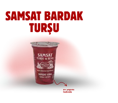 Samsat bardak turşu