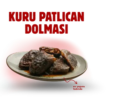 Kuru patlıcan dolması