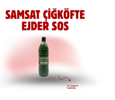 Samsat çiğköfte Ejder sos
