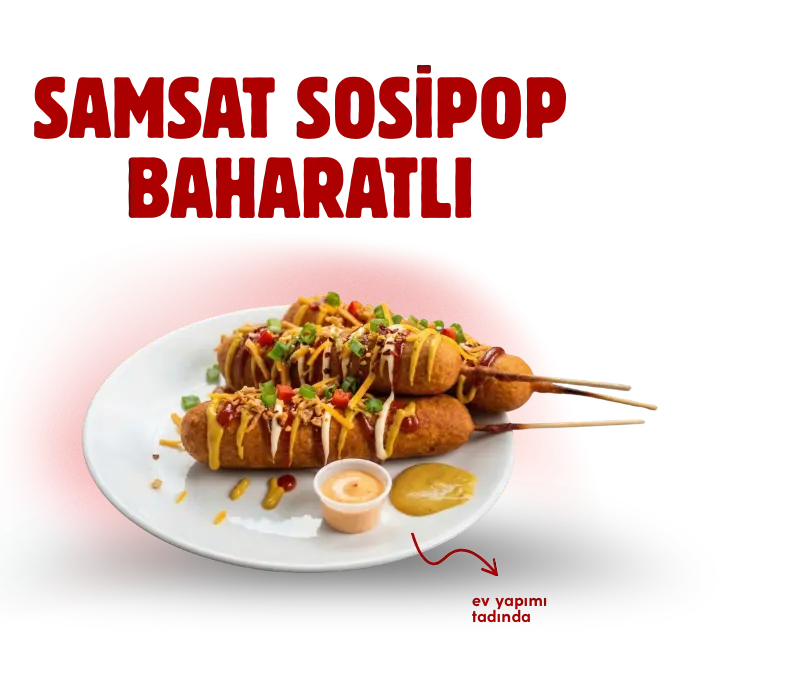 Samsat sosipop baharatlı