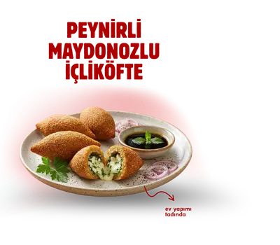 Peynirli maydanozlu içli köfte