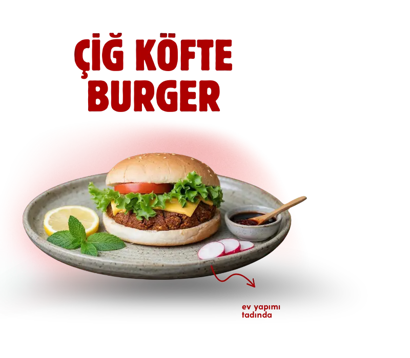 Çiğ Köfte Burger