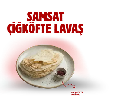 Samsat çiğköfte lavaş