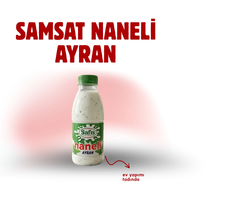 Samsat naneli ayran