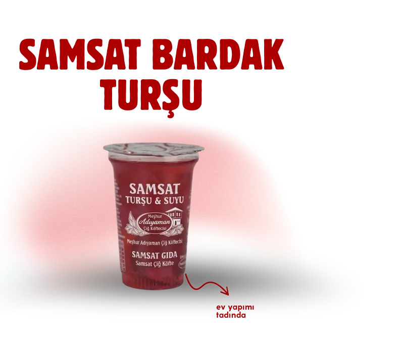 Samsat bardak turşu